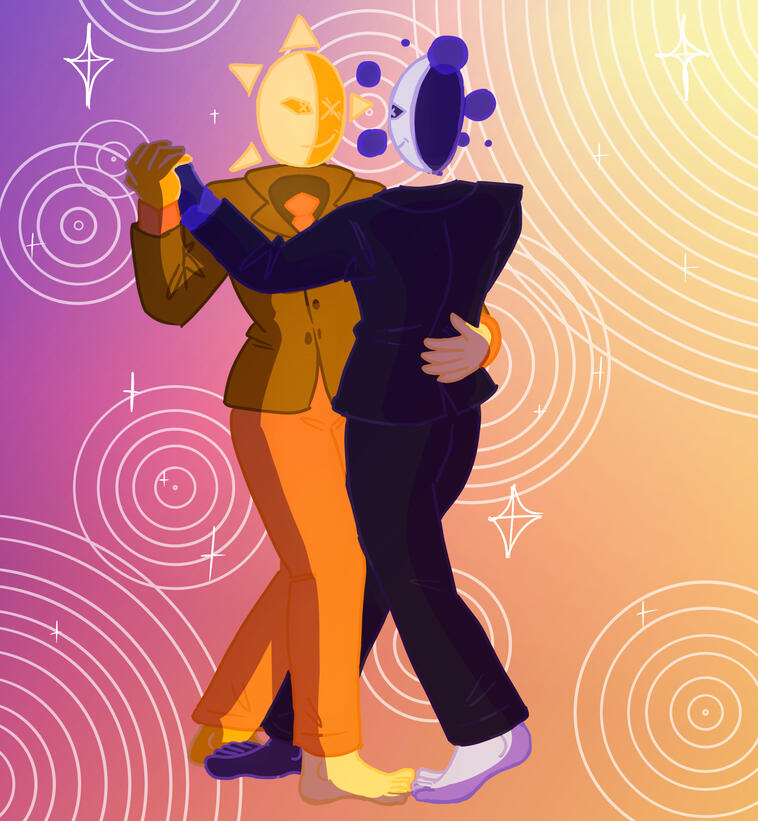 Aibek and Anatole by @jelly_beans on Art Fight